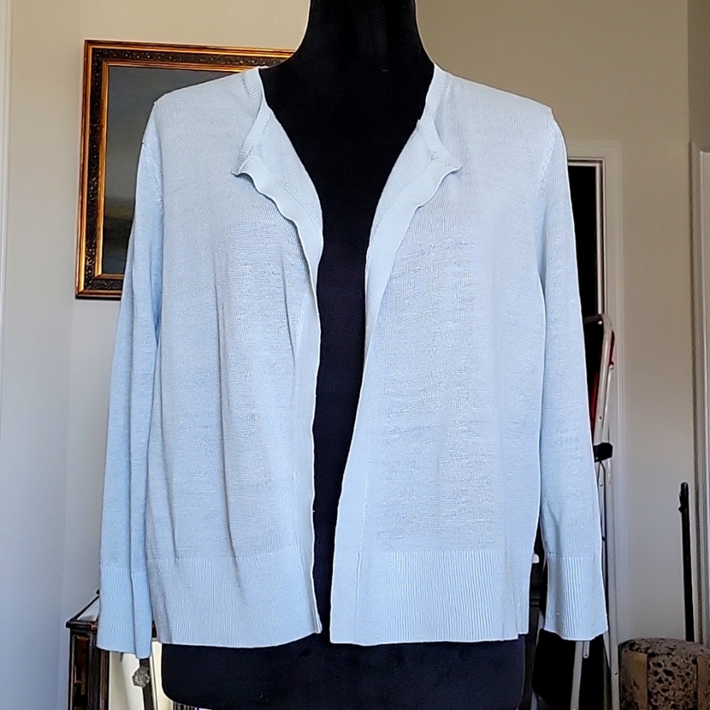 AT Linen crop sweater
